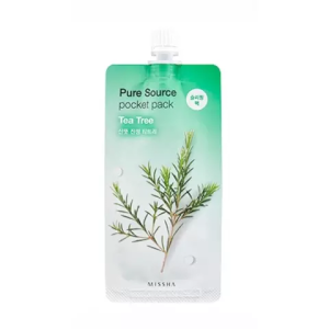 Купить  Missha Pure Source Pocket Pack 10 мл маска для лица с экстрактом чайного дерева