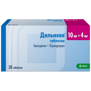 Дальнева таблетки 10мг+4мг №30