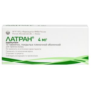 Купить  Латран таб ппо 4мг №10