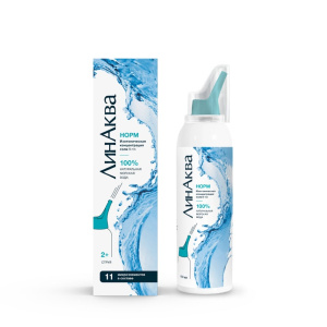 Купить  ЛинАква Норм ср-во д/орош и промыв носа 0,9% 150мл