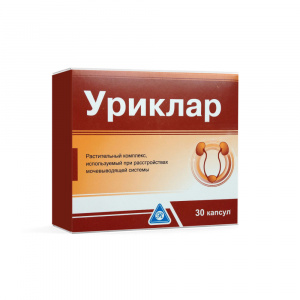 Купить  Уриклар капсулы №30