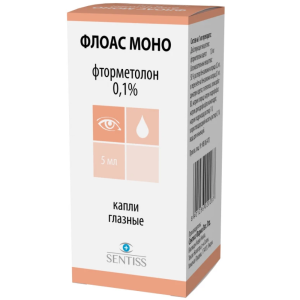 Купить  Флоас Моно капли глазн 0,1% 5мл