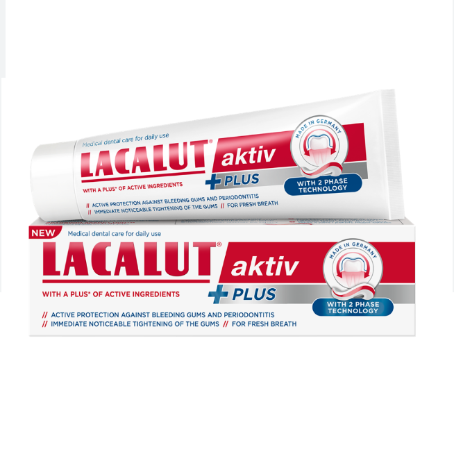 Лакалют Activ Плюс з/паста 75мл купить по цене 290 ₽ в интернет аптеке ...