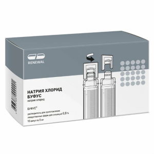 Натрия Хлорид-Буфус Реневал р-р д/ин 0,9% 5мл №10 Купить Натрия Хлорид-Буфус Реневал р-р д/ин 0,9% 5мл №10