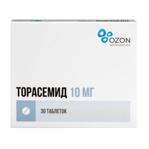 Купить  Торасемид таб 10мг №30