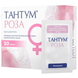 Купить  Тантум Роза порошок д/р/ра ваг 0,5г №10