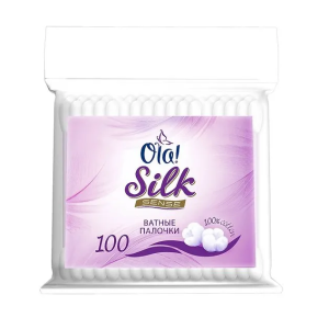 Купить  Ола Силк Сенс ватные палочки уп полиэт №100