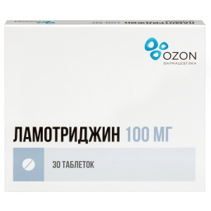 Купить  Ламотриджин таб 100мг №30