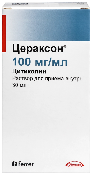 Купить  Цераксон 100 мг/мл 30 мл раствор для приема внутрь + шприц дозатор