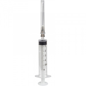 Купить  Шприц VM р.22G 5мл №1 2-х комп (0,7х40мм) с иглой