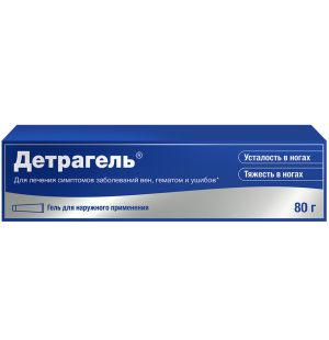Купить  Детрагель гель д/наружн примен 80г