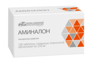 Купить  Аминалон таб ппо 250мг №100