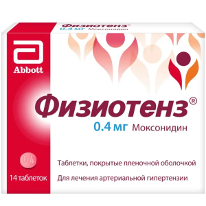 Купить  Физиотенз таб ппо 0,4мг №14