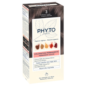 Купить  Phyto color №3 краска для волос (темный шатен)