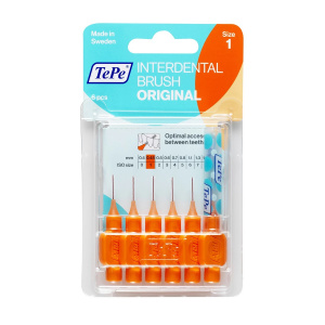 Купить  ТePe Ориджинал ершики межзубные р.1 (0,45мм) №6 оранжевые
