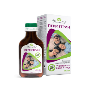 Mirrolla Фора Плюс перметрин 1,5% средство педикулицидное 100мл Купить Mirrolla Фора Плюс перметрин 1,5% средство педикулицидное 100мл