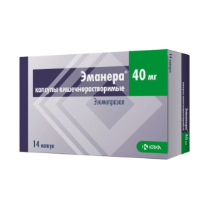 Купить  Эманера 40 мг 14 шт капсулы
