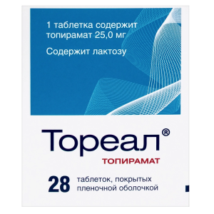 Купить  Тореал 25 мг 28 шт таблетки покрытые оболочкой