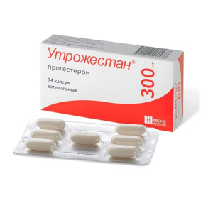 Купить  Утрожестан капс ваг 300мг №14