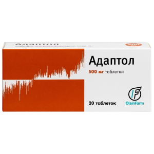 Купить  Адаптол 500 мг 20 шт таблетки