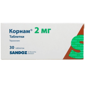Купить  Корнам таблетки 2мг №30