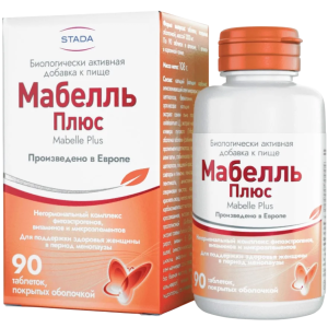 Купить  Мабелль Плюс таблетки покрытые оболочкой №90