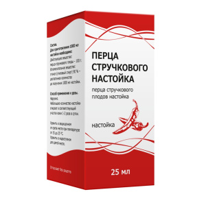 Купить  Перца Стручкового настойка 25мл