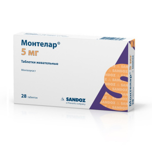 Купить  Монтелар таблетки жев 5мг №28