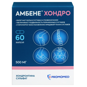 Купить  Амбене Хондро 500 мг 60 шт капсулы