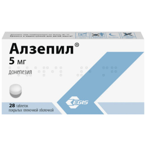 Купить  Алзепил таблетки по 5мг №28