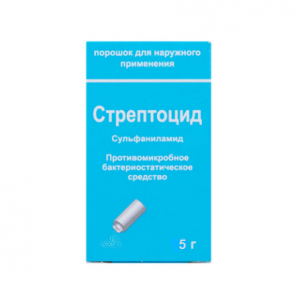 Купить  Стрептоцид порошок банка 5г