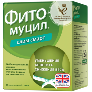 Купить  Фитомуцил Слим Смарт пор д/внутр примен пак 5г №30