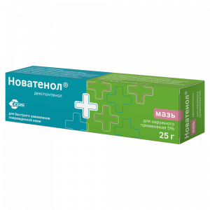 Купить  Новатенол мазь для наружного применения 5% 25г