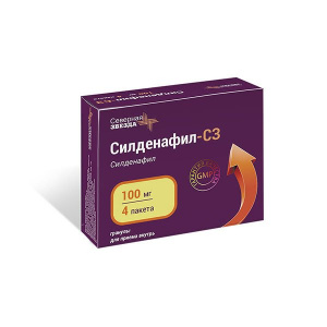 Купить  Силденафил-СЗ гран д/внут 100мг саше №4