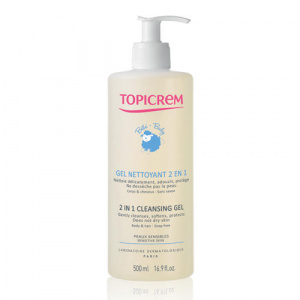 Купить  Topicrem гель очищ. 2в 1 д/детей  500мл