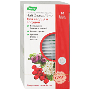 Чай Эвалар Био 1,5г №20 д/сердца и сосудов Купить Чай Эвалар Био 1,5г №20 д/сердца и сосудов