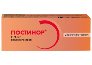 Купить  Постинор таблетки 0,75мг №2