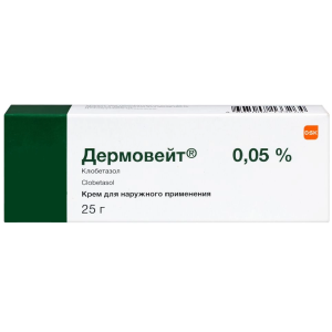 Купить  Дермовейт крем д/наруж примен 0,05% 25г
