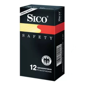 Купить Sico Safety презервативы классические 12 шт.