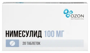 Купить  Нимесулид таб 100мг №20