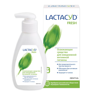 Купить  Лактацид Фреш ср-во д/интимной гигиены  200мл освежающее