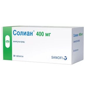 Купить  Солиан таб ппо 400мг №30