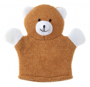 Купить Рокси Кидс мочалка-рукавичка махровая Baby bear 0+