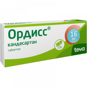 Купить  Ордисс 16 мг 30 шт таблетки