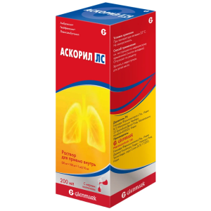 Купить  Аскорил ЛС 200 мл раствор для приема внутрь флакон