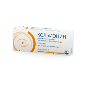 Купить  Колбиоцин мазь глазн 5г