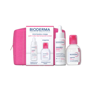 Bioderma Sensibio набор 30 мл сыворотка + 100 мл вода мицеллярная Купить Bioderma Sensibio набор 30 мл сыворотка + 100 мл вода мицеллярная