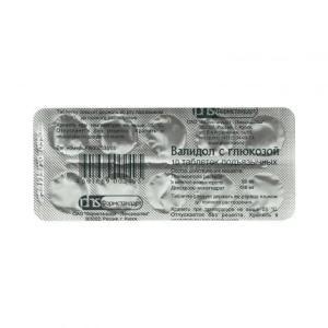 Купить  Валидол с глюкозой 60 мг 10 шт таблетки подъязычные