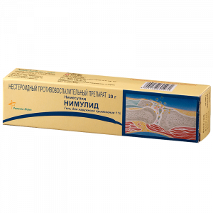 Нимулид гель для наружного применения 1% 30г Купить Нимулид гель для наружного применения 1% 30г