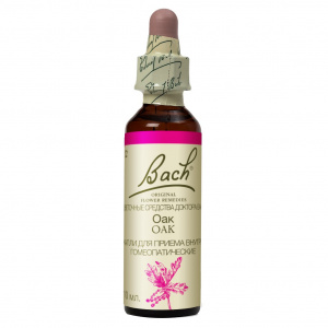 Купить  Капли баха №22 Оак (Дуб) — уставший, но продолжающий борьбу (трудоголик), 10мл